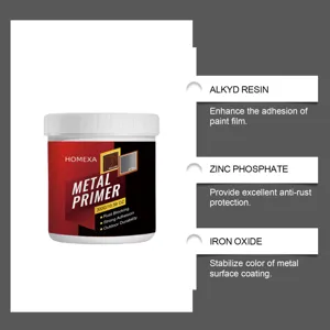 HOMEXA metal primer 300g anti-rust coating for iron gate steel railing surface protection