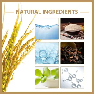 Ingredienti naturali tonico viso riso idratante profondo rinfrescante cura della pelle