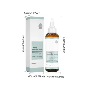 Calming scalp serum 120ml soothing hair care treatment for daily gentle scalp nourishment.