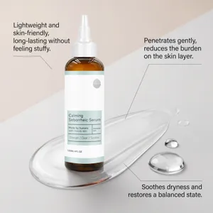 Soothing scalp serum with lightweight formula, gently nourishes and restores balanced state.