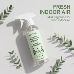 Spray nettoyant multi-usage pour surfaces 120ml avec parfum frais pour le nettoyage.