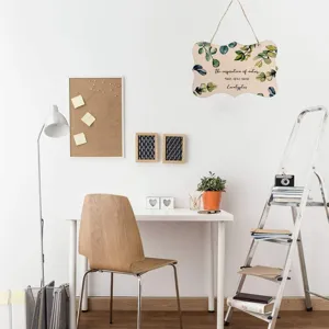 Placa colgante de madera sin pulir rodaja de madera rústica para manualidades pintura bodas