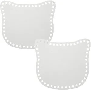 Fond de Sac en Acrylique Transparent DIY Crochet Base de Sac à Main Forme Chat Cœur Fleur Accessoires d'Artisanat Pour Sacs Fait Main
