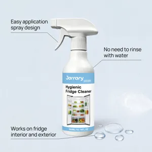 Jarrary koelkast reiniger spray 300ml, makkelijk spray ontwerp voor binnen en buiten.