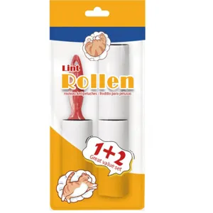 Pet Lint Roller Pet Hair Remover Sticky Roller With Replacement Paper Clothes Dust Cleaner Household Cleaning Tool