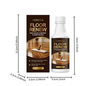 HOMEXA Nettoyant pour Sol en Bois Cireur de Parquet 150ml Image de Detail de Taille