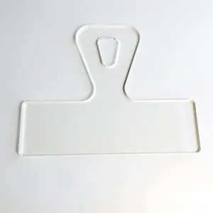Plantilla De Mango De Tabla De Cortar De Acrílico Transparente Herramienta De Guía De Mango De Tabla De Cortar De Cocina En Blanco