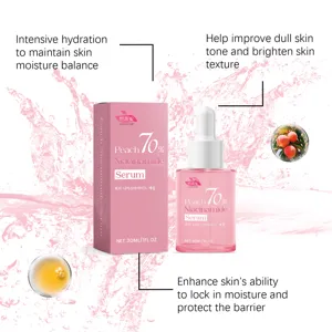 HANCHOBIT 70% Niacinamide face serum leptomereia me enydatosi kai lampsi epidermidas.
