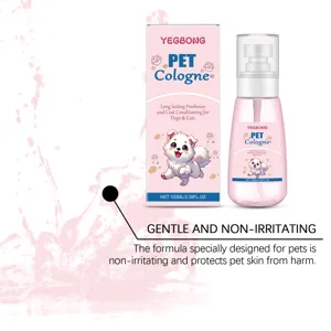 YEGBONG Spray Desodorante para Mascotas 100ml, Fórmula Frescura Suave Perros Gatos