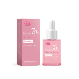 HANCHOBIT Perzik 70% Niacinamide Serum 30ml Hydraterende Verhelderende Gezichtverzorging