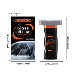 HOMONTH Glass Oil Film Cleaning Brush for Car Windshield and Mirror Water Stain Removal Tool