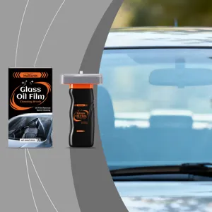 HOMONTH Glass Oil Film Cleaning Brush for Car Windshield and Rearview Mirror 100g