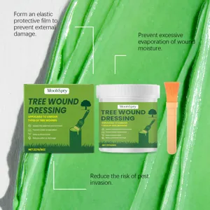 MOONSPRY Tree Wound Dressing Healing Paste with Brush Plant Pruning Protector 227g