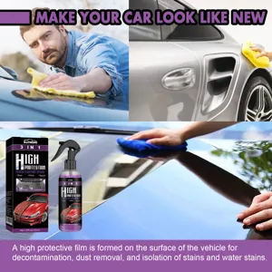 Rayhong 3 in 1 auto snelle coating spray voorreiniging, polijsten en reparatie van voertuigen.