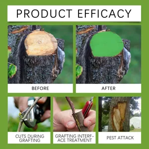 Tree wound healing agent detail view showing pruning and grafting protection efficacy.