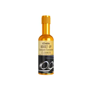 Rayhong catalytic converter cleaner 120ml car engine carbon deposit removal liquid bottle.