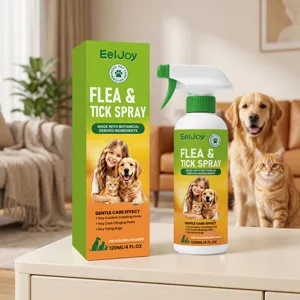 EelJoy Spray Antipulgas y Garrapatas para Mascotas 120ml Proteccion Botanica Perros Gatos