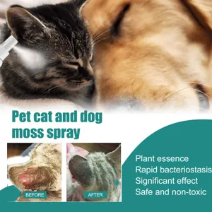 Spray antimoho para gatos y perros con esencia vegetal para un cuidado rápido y seguro.