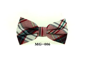 Herren Karo Fliege klassischer Tartan Schleife Mode Party Hochzeit Halsbekleidung Zubehör