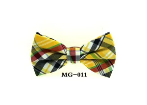 Herren klassisch karierte Fliege stilvolle Tartan Schleife fuer Party Hochzeit Anzug