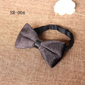 Men's velvet bow tie for wedding party suit accessory stylish printed bowknot design