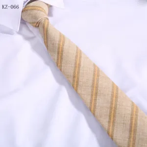 Cravatta a righe da uomo moda affari matrimonio abbigliamento da lavoro classico motivo a righe