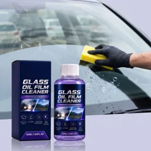 Nettoyant film huile vitre voiture 50ml, élimine la saleté tenace pour une vision claire.
