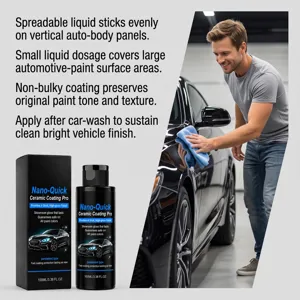 Nano-quick revestimiento ceramico pro 100ml proteccion pintura coche y brillo intenso