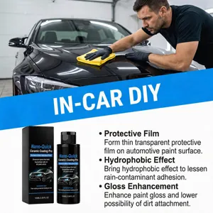 Revestimiento ceramico nano para coche 100ml proteccion de pintura efecto hidrofobo y brillo.