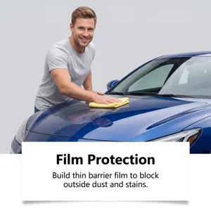 Auto keramische spray microvezeldoek voor autolakbescherming en glansversterking.