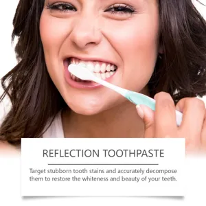 Ensemble de brosse a dents et dentifrice blanchissant pour un nettoyage en profondeur des taches.