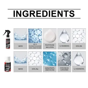 Details van de ingredienten en chemische componenten voor Hikmarion koplamp renovatie agent.