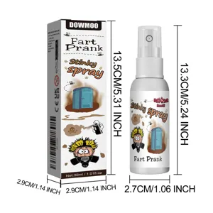DOWMOO Spray scoreggia scherzo divertente giocattolo gag regalo esilarante 30ml flacone pratico