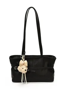 Sac cabas souple minimaliste pour femme, grand sac porté épaule pour le travail quotidien.