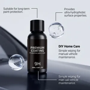 Revestimiento cerámico para coche 9H profesional para la protección de pintura.