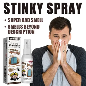 Spray Scherzo Divertente Novità Odore Strano Giocattolo Rilassante Spray Liquido Portatile Festa Intrattenimento Accessorio Scherzo