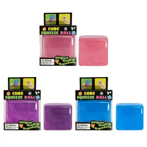 Balle anti-stress cube jouet sensoriel fidget doux jouet portable nouveauté pour enfants