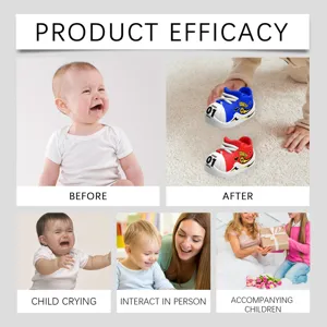 Jouet chaussure de foot catapulte pour enfants, design miniature portable pour le voyage.