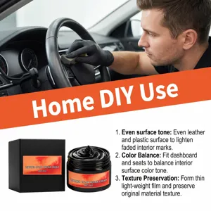 Crema professionale di riparazione pelle auto per cruscotto sedili e plastica 50g