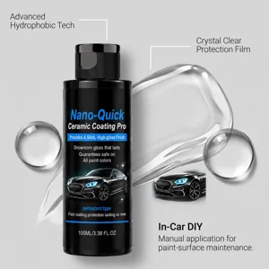 Spray Revestimiento Cerámico Coche Hidrofóbico Protección Pintura Brillo 100ml