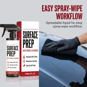 Auto paneel reiniger spray 120ml oppervlakte voorbereiding verwijdert olie en was
