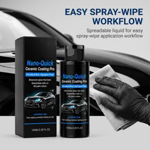 Spray de revestimiento cerámico nano para protección de pintura de coche y brillo duradero