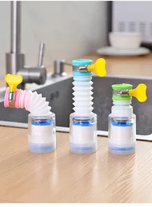 Keukenkraan spatbescherming uitschuifbaar waterfilter mondstuk roterend hulpmiddel top