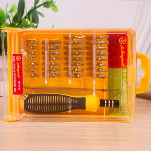31 in 1 precision screwdriver set repair tool kit with multi bits and tweezers for electronics