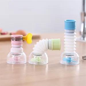Huishoudelijke Keuken Kraan Sproeier Anti-Spat Verlengstuk 360 Graden Draaibaar Uittrekbaar Waterbesparend Filter Kraan Mondstuk
