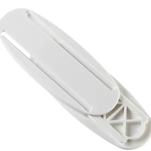 Punch-free power strip wall mount, oval adhesive socket fixer and router holder for home.