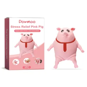 Cerdo rosa juguete antiestres simpatico juguete para apretar para relajacion y diversion