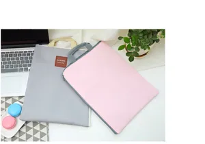 Dokumententasche aus Oxford-Gewebe, mehrschichtige Handtasche für Laptop und iPad.