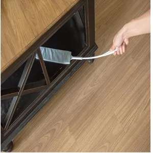Pulitore di polvere per fessure a manico lungo piumino flessibile per mobili casa.