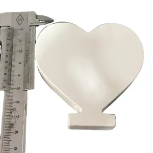White heart wooden ornament table decor wedding photography props white heart shaped display stand